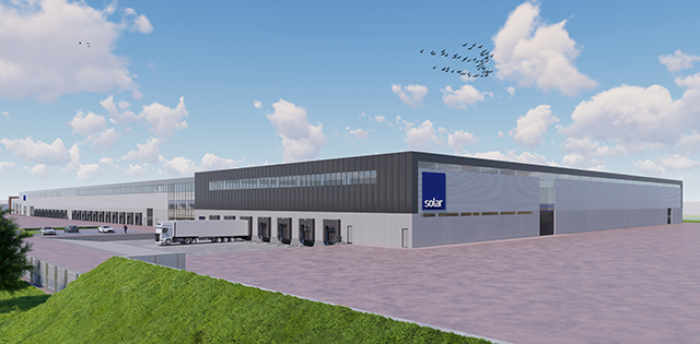 Uitbreiding distributiecentrum Solar in Alkmaar