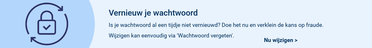 paswoord wijzigen