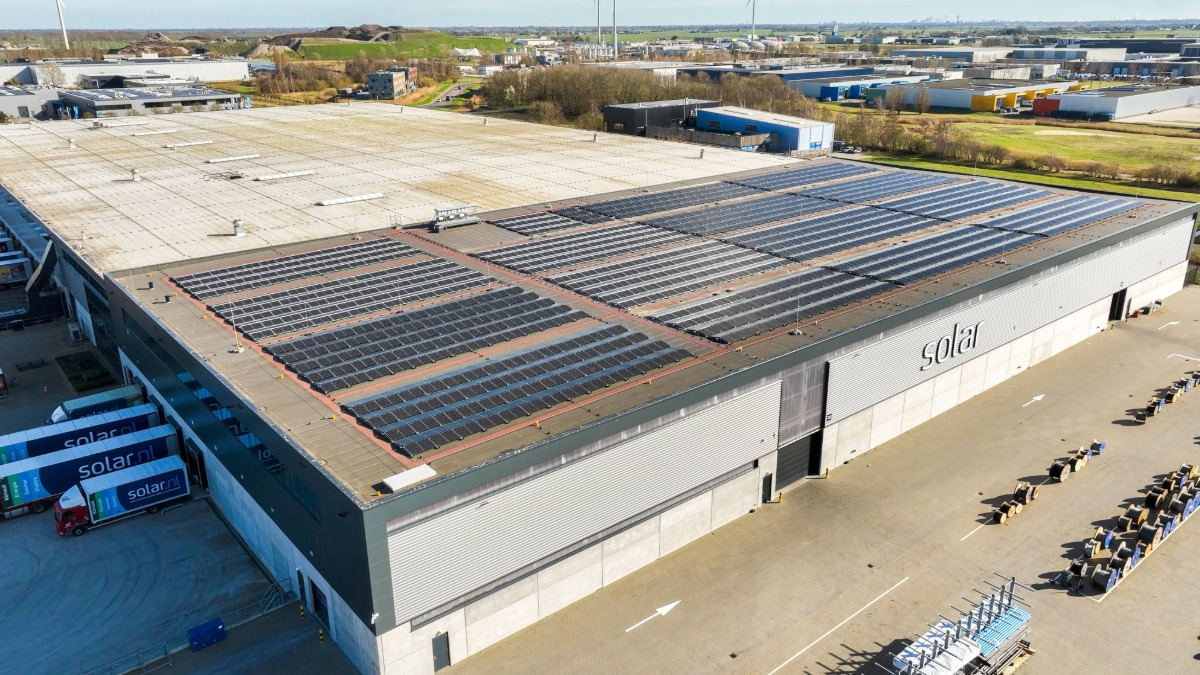 Zonnepanelen op dak