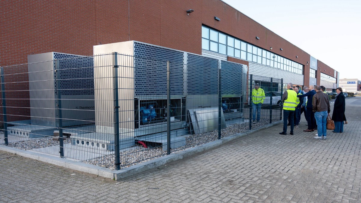 Warmptepompen microgrid